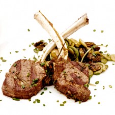 Grilled Lamb Rack by Bizu